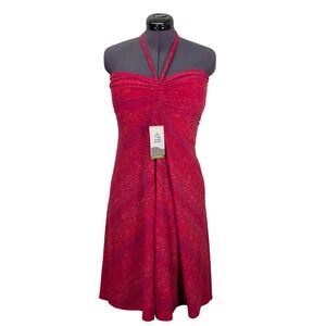 Alpine Design Convertible 4-in-1 Dress Women's Size Large Red Travel Festival